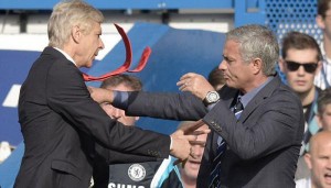 Arsene Wenger dan Jose Mourinho
